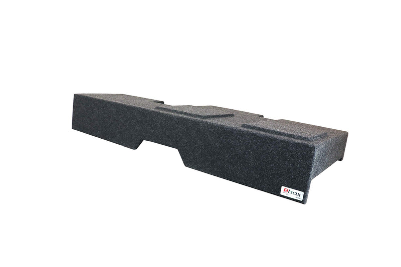 Atrend Bbox Dual 10" Sealed Carpeted Subwoofer Enclosure A602-10CP - Fits 2007 - up Toyota Tundra Double Cab, Charcoal