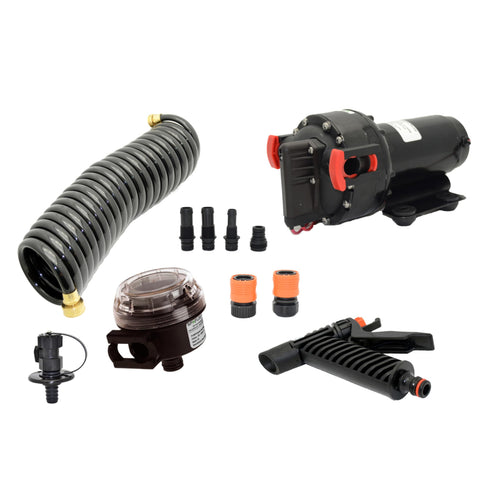 Aqua Jet Johnson Pumps 64534-24 5.2 GPM Wash Down Pump Kit, 24V