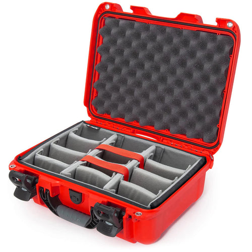 Waterproof Nanuk Hard Case with Padded Dividers - Red (920-2009)