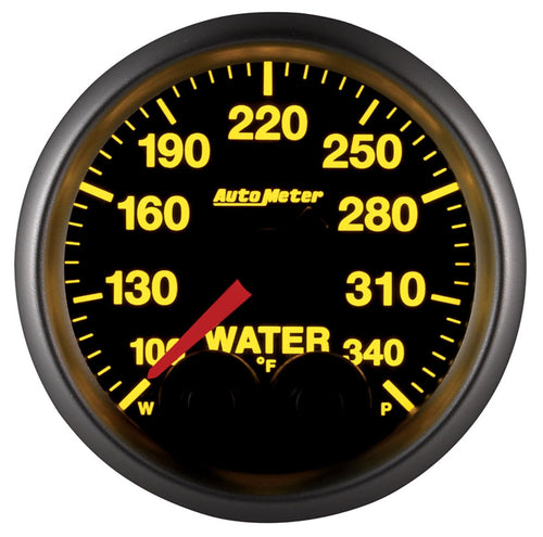 Auto Meter 2-1/16" Elite 5655 100-340 Degree Fahrenheit Water Temperature Gauge