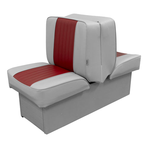 8WD707P-1-661 Wise Deluxe Lounge Seat (Grey/Red)