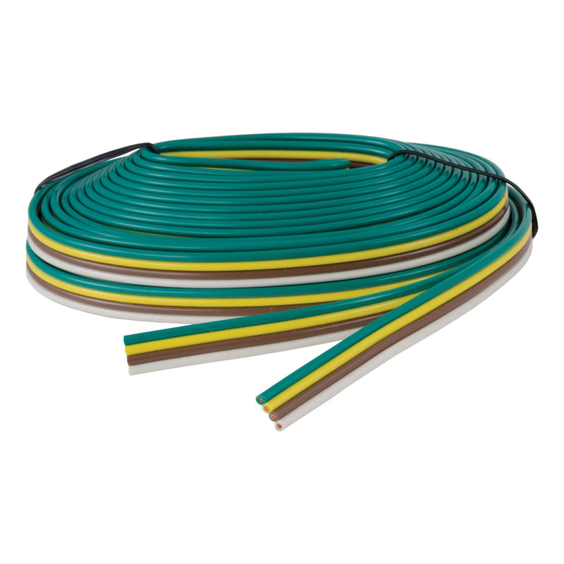 25-Foot CURT Bonded Trailer Wiring, 4 Pin Trailer Wiring Spool