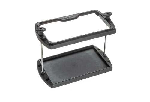 24 Series Attwood 9096-5 USCG-Approved Heavy Duty Adjustable Hold-Down Marine Boat Battery Tray, Black