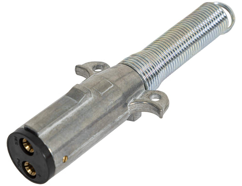 Buyers Products 2-Way TC2012 Die-Cast Zinc Trailer Connector -Trailer Side - Vertical Pins with Spring