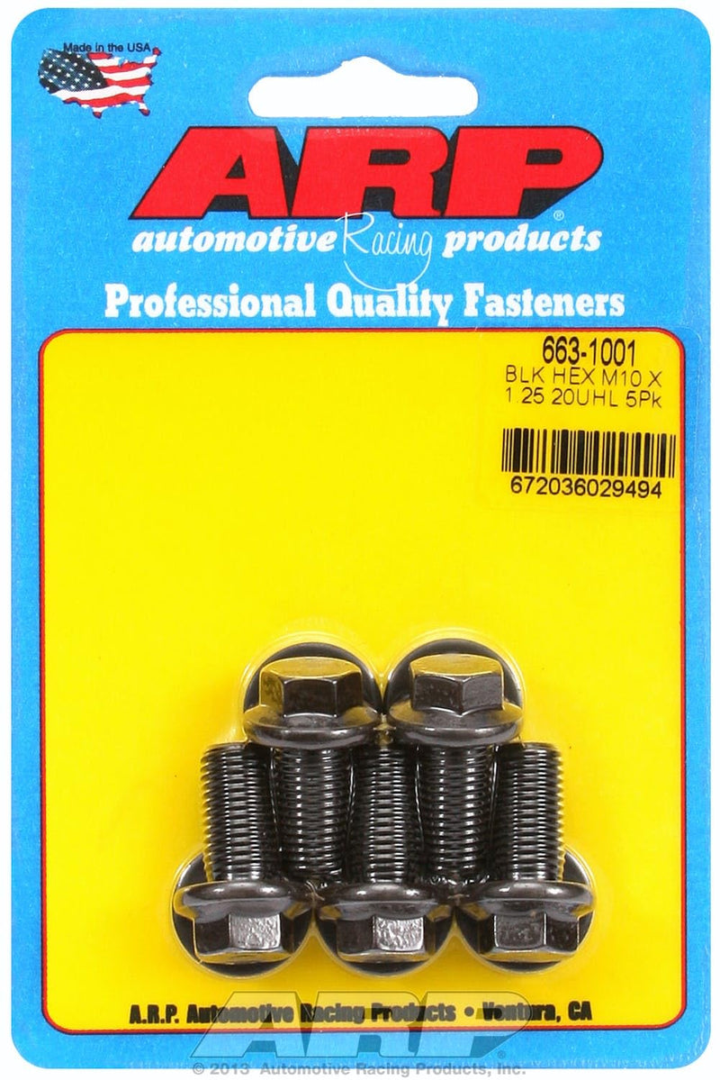 Hex ARP (663-1001) Oxide Bolt, Black