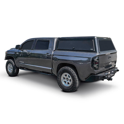 EXP Truck Cap Westin 16-13255 with Solid Front Glass fits 2007-2021 Tundra 5'5" Bed Matte Black
