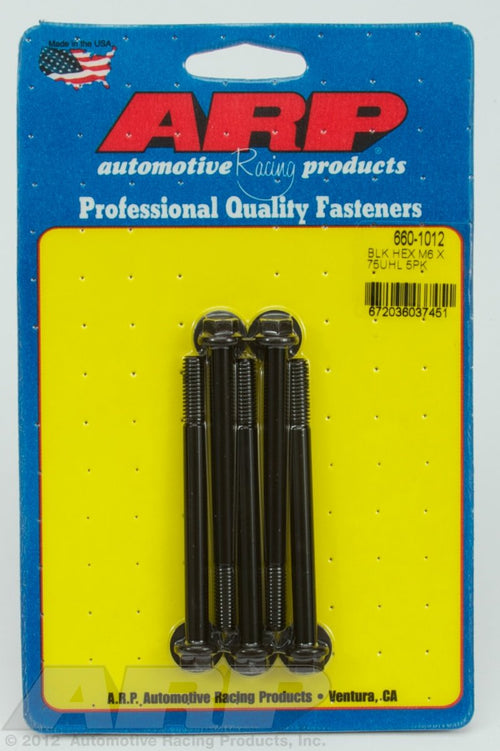 Hex Bolt ARP (660-1012), Black Oxide