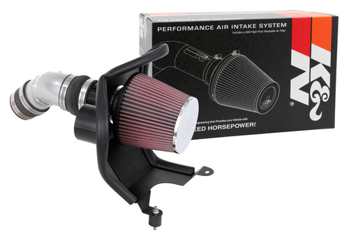 Cold Air Intake System K&N: High-Flow Air Filter, Increase Performance & Acceleration: Compatible with 2019-2024 Hyundai/Kia: Elantra, Forte, 69-5322TS