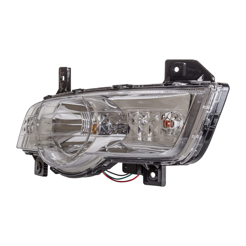 Left TYC Turn Signal/Parking Light Assembly Compatible with 2009-2012 Chevrolet Traverse