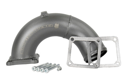 Sinister Diesel Intake Elbow Gray for Dodge Cummins 1998.5-2002 5.9L