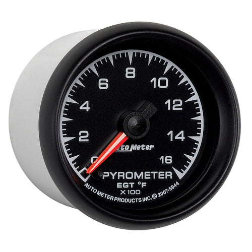 Auto Meter 5944 2-1/16" Full Sweep Electric Pyrometer E.G.T. 0-1600 F (Exhaust Gas Temperature)