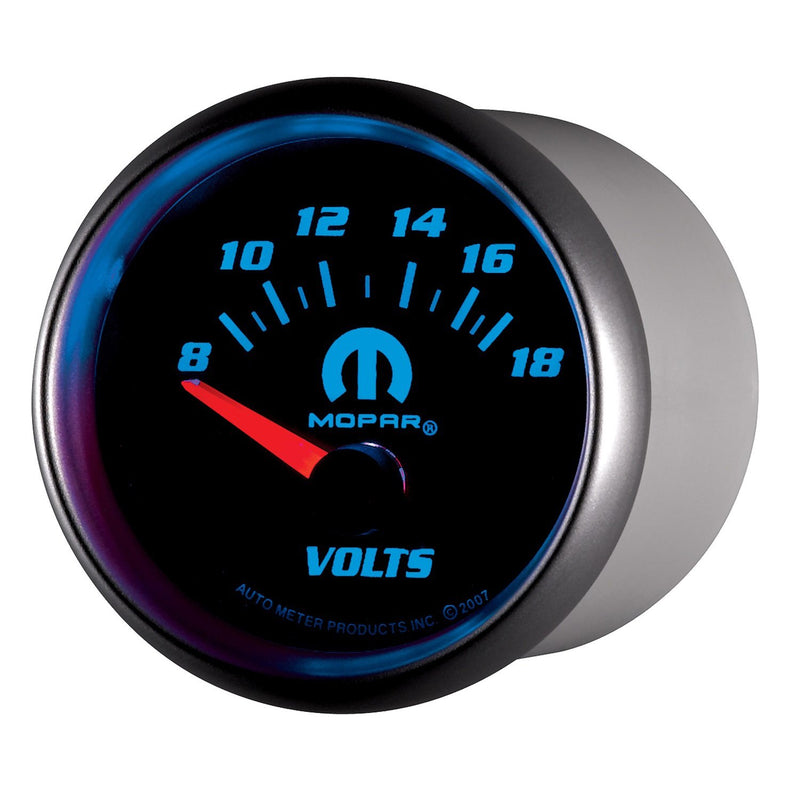 MOPAR Auto Meter 880021 Electric Voltmeter Gauge