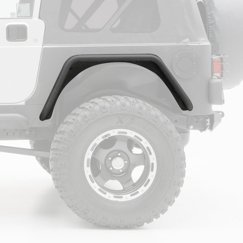 XRC Smittybilt Rear Bolt-on Flares for TJ - 76875, Textured Black