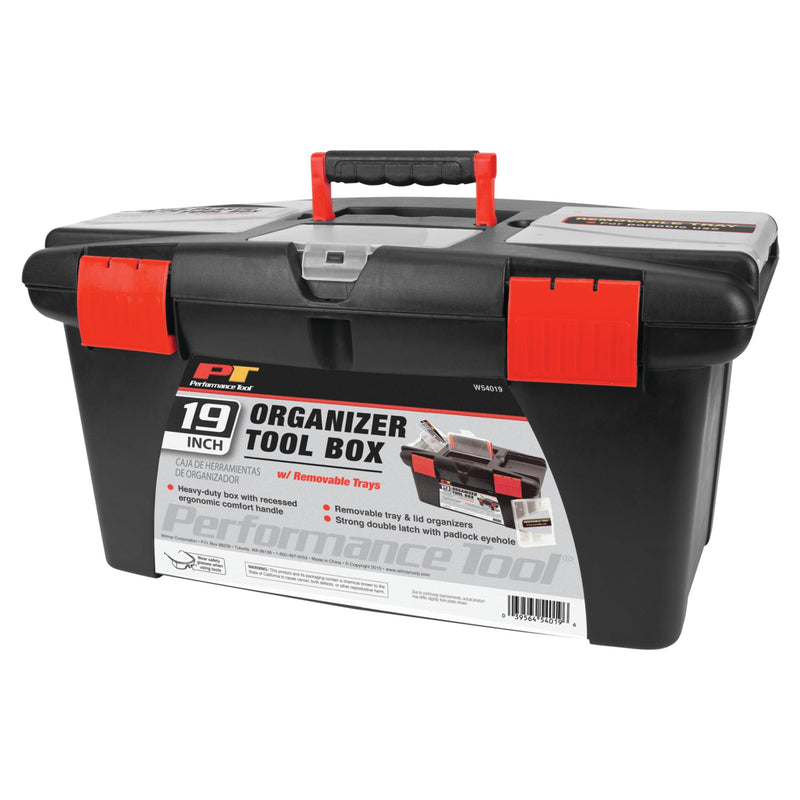 W54019 Performance Tool 19-Inch Plastic Tool Box