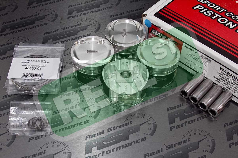 606010C-4 Manley Dish Piston with Rings