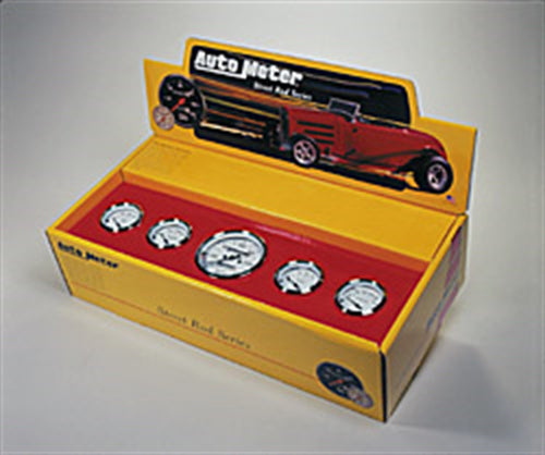 Auto Meter American Platinum 1901 5 Gauge Kit; Speedo/Oil/Water/Volt/Fuel