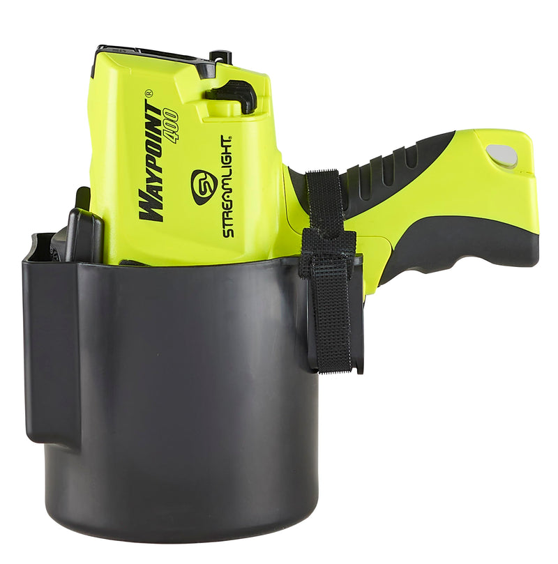 Streamlight WayPoint 44910 400 1400-Lumen 400,000-Candela Rechargeable Handheld LED Spotlight for Outdoor, Marine, and Emergency Use, Yellow