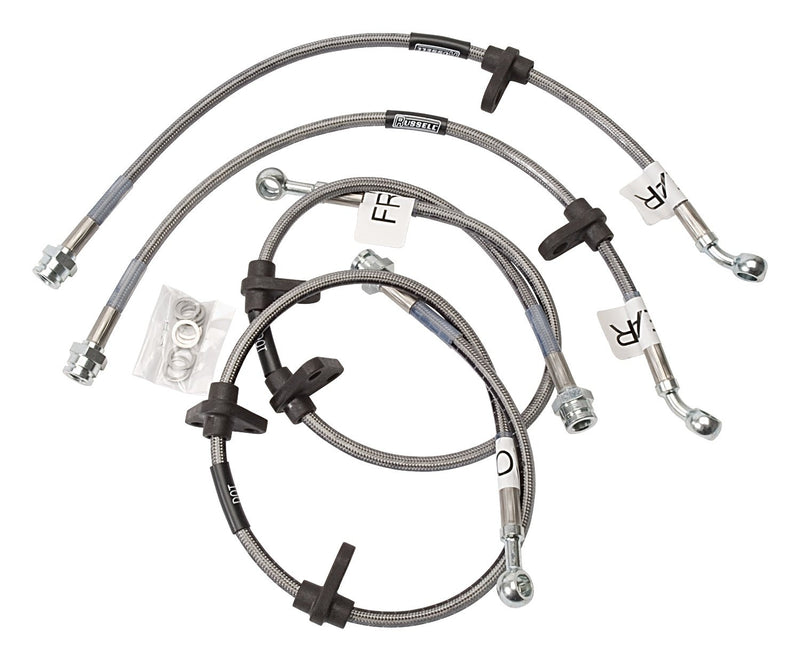 Direct Bolt-On Brake Hose Kit Edelbrock/Russell 684850