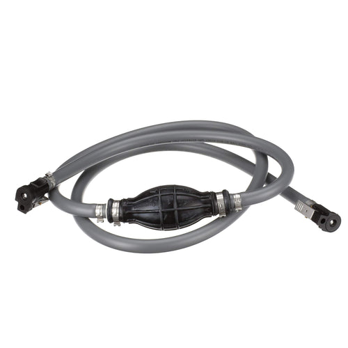 Fuel Line Kit attwood 93806YLP7 — for Yamaha Engines, 6 Feet Long, 3/8-In. Diameter, with Hose Fittings, Black