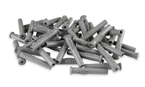 34564 MSD Boots, Straight, Logo Gray Silicone, 50EA