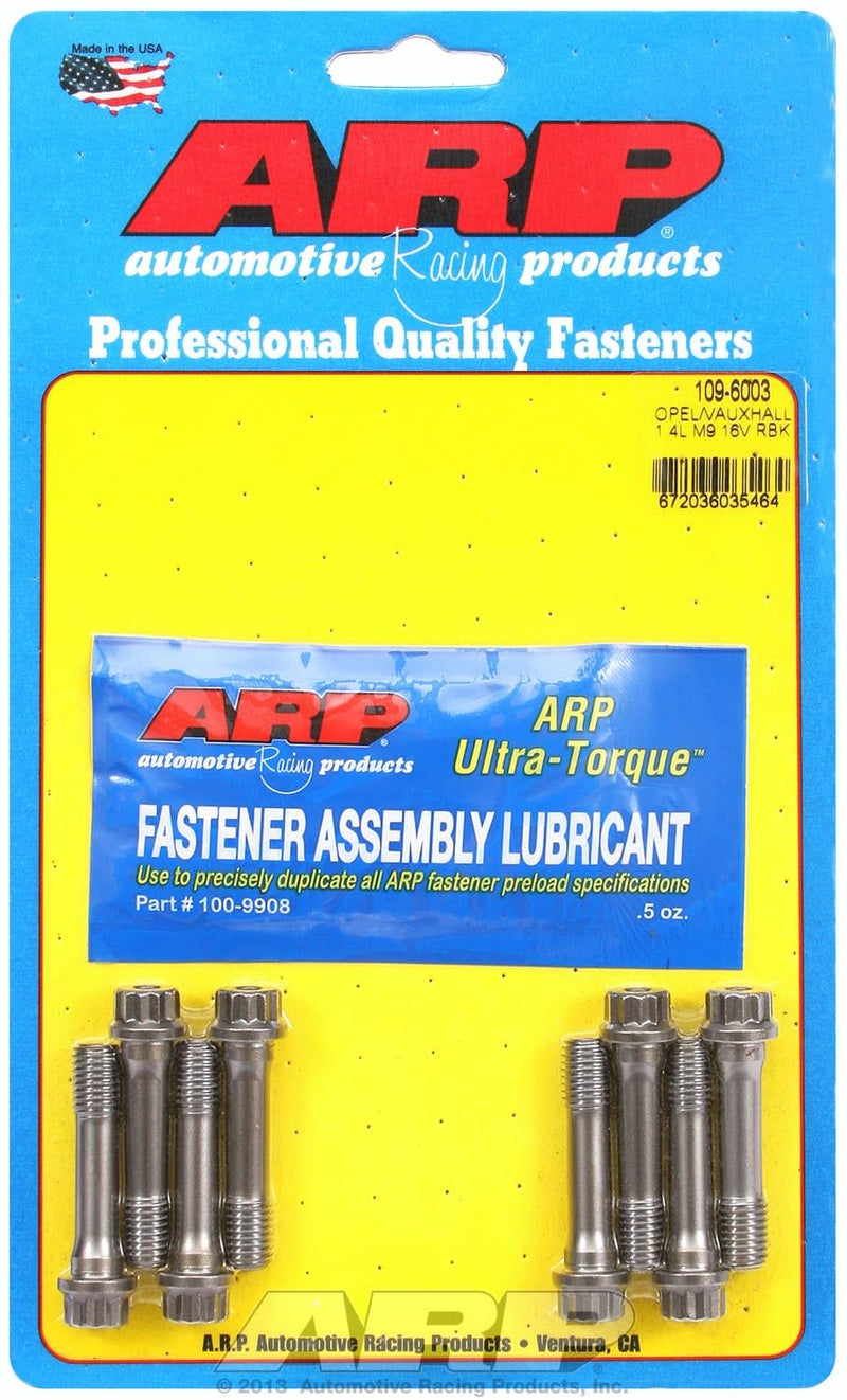 1.4L ARP V16 Opel/Vauxhall Rod Bolt Kit M9