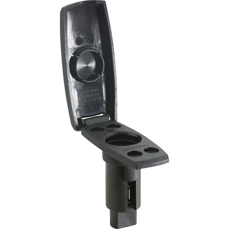 LightArmor Attwood 910V3B-7 Plug-in Base - 3-Pin Rectangle, Black