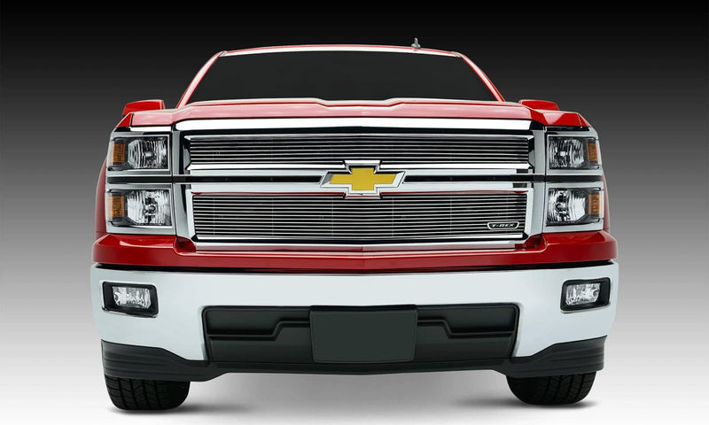 Billet Series T-Rex 21117 Polished Main Grille for Chevrolet Silverado