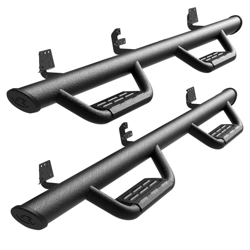 Tyger Auto Running Boards Tyger Access Compatible with 2019-2026 Ram 1500 (Not Fit 19-24 Classic) | Quad Cab | TG-AS2D24037 | Textured Black Drop Step Rail