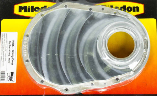 Machined Finish Aluminum Timing Cover Milodon 14865 for Generation 5 Big Block Chevy