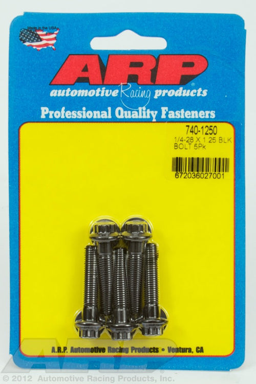 Black ARP (740-1250) Oxide Bolt