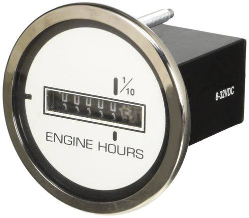 Lido Scratch Resistant Hourmeter Sierra International 65497P, 2"