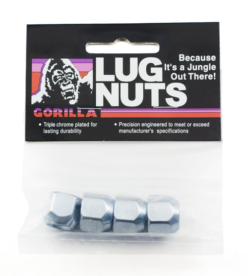 70087SB Gorilla Automotive Acorn Open End Lug Nuts (1/2" Thread Size)