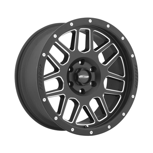 Pro Comp Series 40 Vertigo Satin Black Wheel with Milled Accents (20x9"/6x135mm) Alloys
