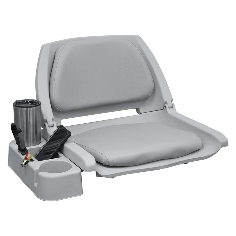 Boat Seat Wise Caddy Gear Holder, Gray