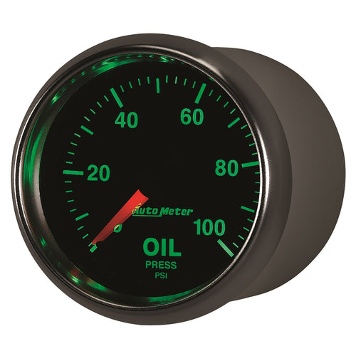 Auto Meter 3821 Mechanical Oil Pressure Gauge, 2.3125 in.