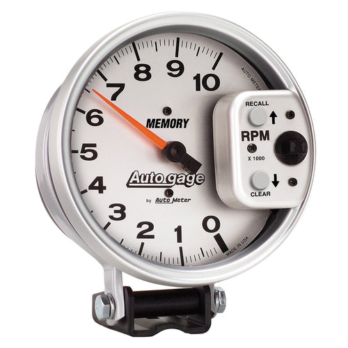 AUTO METER Autogage 233907 Memory Tachometer,5.000 in.