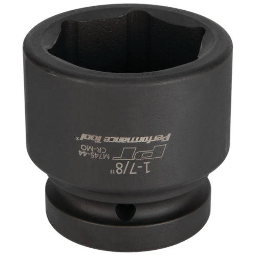M745-44 Performance Tool 1 In Drive 1-7/8 in Impact Socket for Heavy-Duty Automotive Repair and Maintenance
