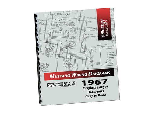 Pro Wiring Diagram Manual Large Format Scott Drake MP-3-P 1967