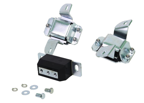 Whiteline W93535 Transmission Crossmember Kit and Engine Mount Compatible with 84-95 Capri, Mustang