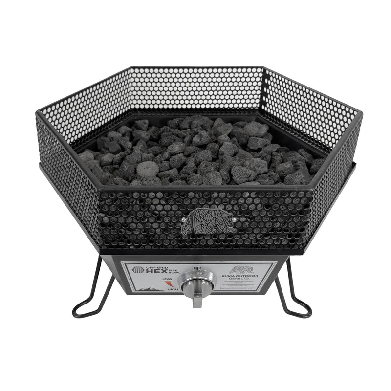 Hex Off Grid Fire Bowl