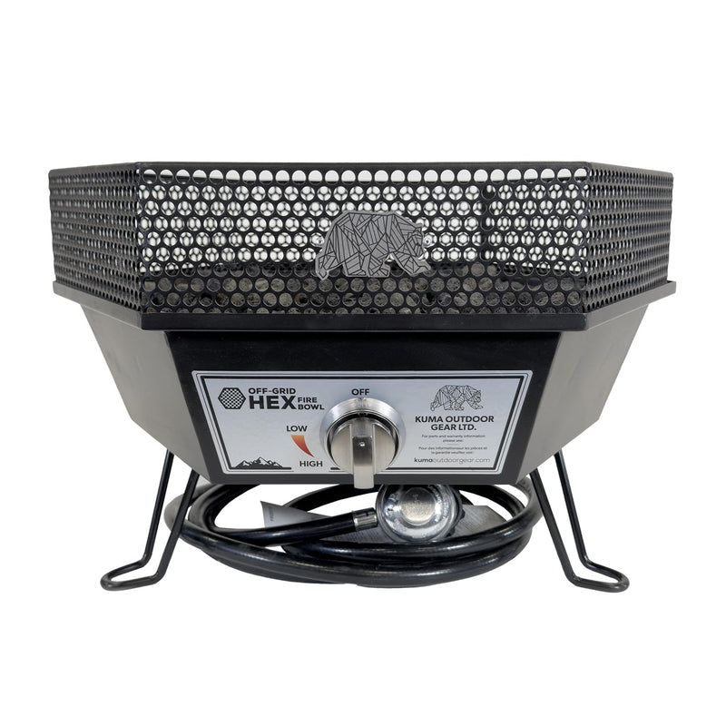 Hex Off Grid Fire Bowl