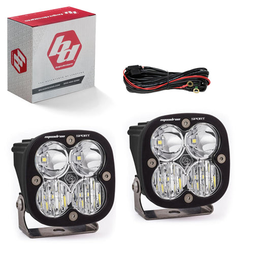 Baja Designs Pre-Runner Squadron Sport LED Bumper Light Kit for Can-Am Maverick R UTV
