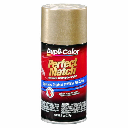 Chrysler Light Champagne Metallic Dupli-Color EBCC03837 Perfect Match Automotive Spray Paint – 8 oz. Aerosol Can