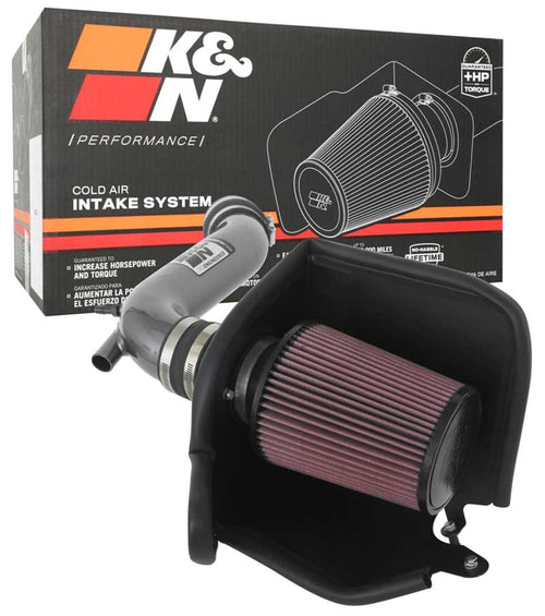 Cold Air Intake System K&N: High-Flow Air Filter, Increase Performance & Acceleration: Compatible with 2020-2024 Hyundai/Kia: Sonata, K5, 69-5326TC