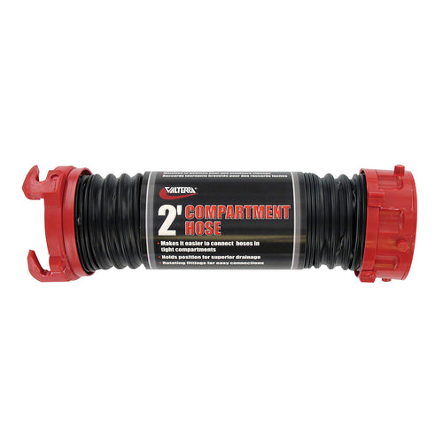 Dominator Valterra Compartment Hose - 2' , Black