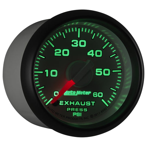 Dodge Auto Meter (8592) 2-1/16" 0-60 PSI Full Sweep Electric Exhaust Pressure Gauge Match