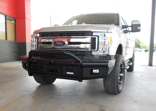 HD Bullnose Front Bumper Steelcraft 55-11380 Black HD Bullnose Front Bumper
