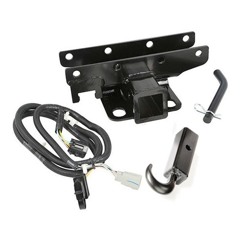 Trailer Hitch Kit Rugged Ridge 11580.63, Hook; 07-18 Jeep Wrangler JK