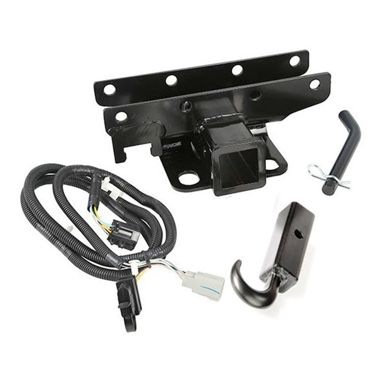 Trailer Hitch Kit Rugged Ridge 11580.63, Hook; 07-18 Jeep Wrangler JK