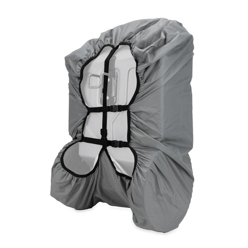 Rhino Camco RV Tote Tank Cover - Fits Tote Tanks Up to 40" (L) x 20" (W) x 12.5" (H) - Compatible w/15 & 21-Gallon Tote Tanks (39000 & 39002) - Gray, Nylon (39018)